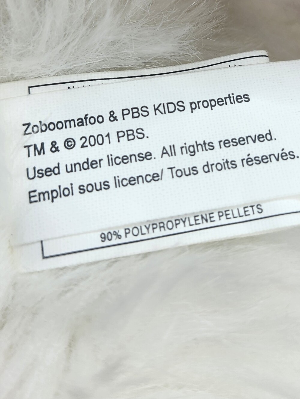 Vintage 2001 PBS Kids Zoboomafoo Lemur Plush 19" Zoboo Wild Kratts Brothers Y2K - Picture 3 of 9